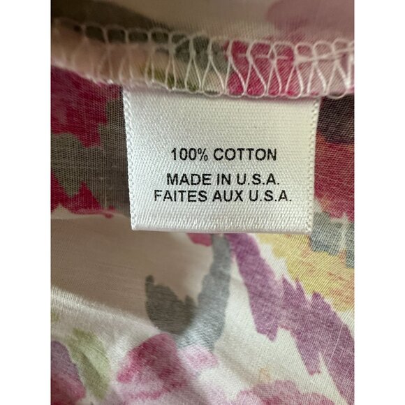 Misa Los Angeles Mahika One-Shoulder Floral Cotton Maxi Dress Size M - Picture 6 of 11